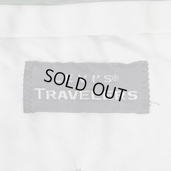 画像3: 90's Levi's TRAVELERS ハウンドトゥース柄 2タック トラウザー (3)