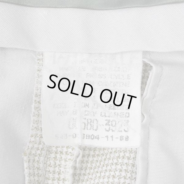 画像4: 90's Levi's TRAVELERS ハウンドトゥース柄 2タック トラウザー (4)