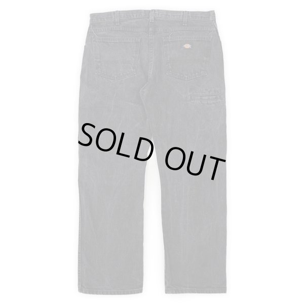 画像2: 00's Dickies ブラックデニムワークパンツ "実寸W36 L30" (2)