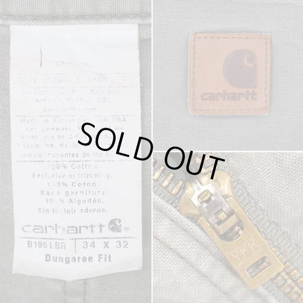 画像3: 00's Carhartt ライトダック ダブルニーペインターパンツ “LIGHT BROWN” (3)