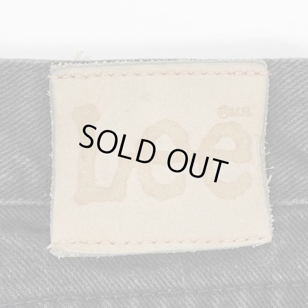 画像3: 90-00's Lee ブラックデニムパンツ "W32 L30相当" (3)