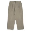 画像1: 90's DOCKERS 2タック チノトラウザー "KHAKI / W34 L30" (1)