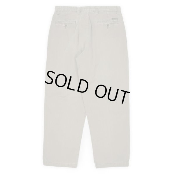 画像2: 90's DOCKERS 2タック チノトラウザー "KHAKI / W34 L30" (2)