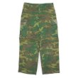 画像1: 60's US.ARMY ミックスリーフカモ柄 ジャングルファティーグパンツ "MEDIUM-SHORT" (1)