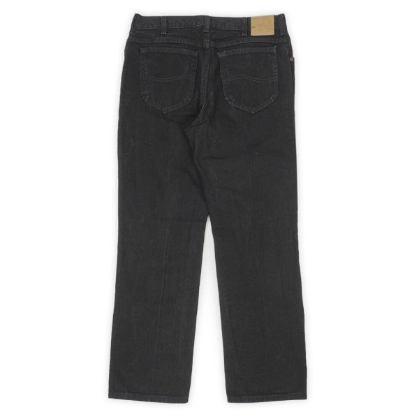 画像2: 90's Lee 200-8906 ブラックデニムパンツ “MADE IN USA / W34 L30” (2)