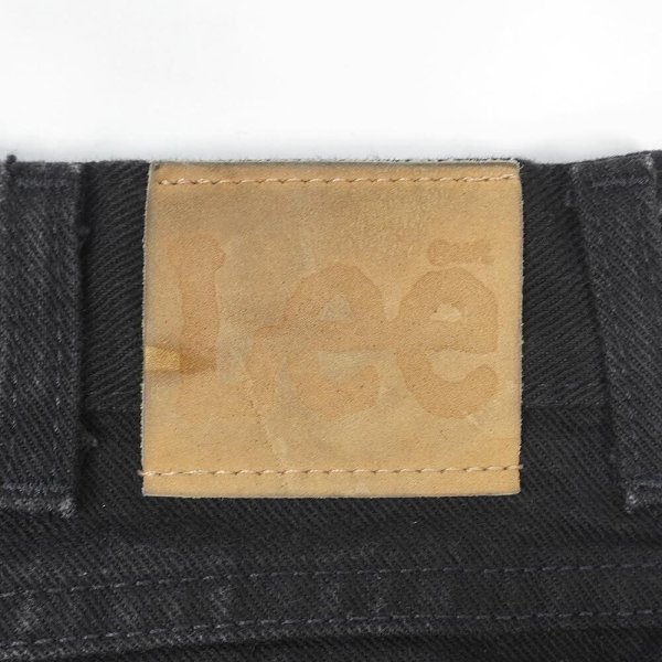 画像3: 90's Lee 200-8906 ブラックデニムパンツ “MADE IN USA / W34 L30” (3)