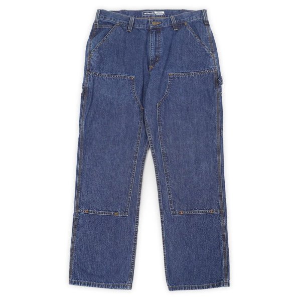 画像1: 00's Carhartt ダブルニー デニムペインターパンツ "W34 L30" (1)