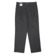 画像1: 00's BASIC EDITIONS 2タック チノトラウザー "DEADSTOCK / BLACK / W32 L30" (1)