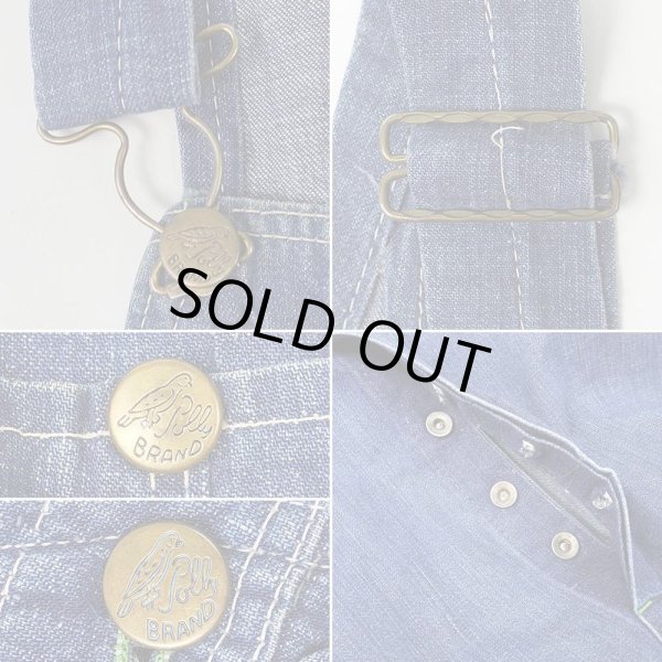 画像3: 50's POLLY デニムオーバーオール (3)