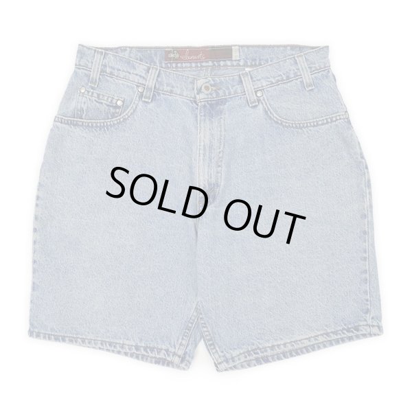 画像2: 90's Levi's silverTab デニムショーツ "MADE IN USA / elements" (2)