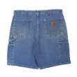 画像2: Early 00's Carhartt デニムペインターショーツ (2)