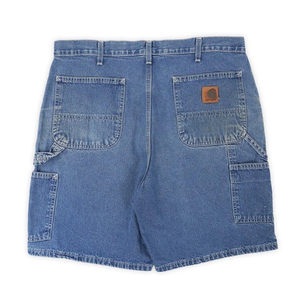 画像2: Early 00's Carhartt デニムペインターショーツ (2)