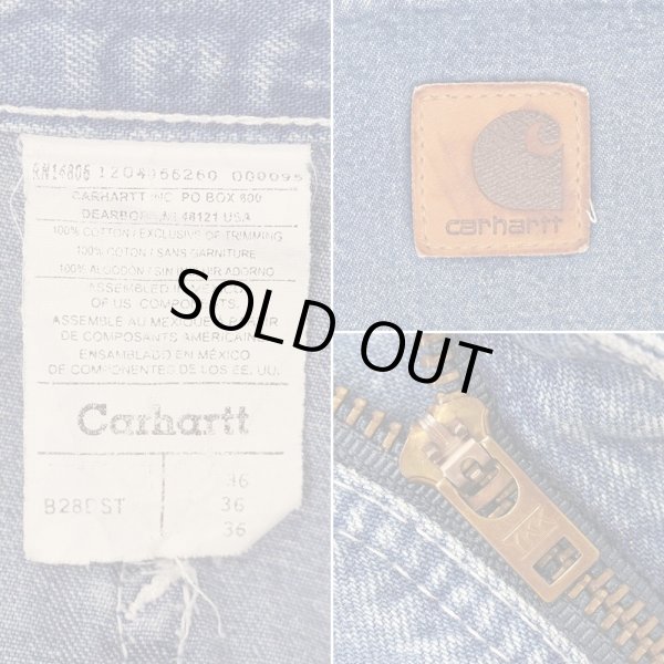 画像3: Early 00's Carhartt デニムペインターショーツ (3)