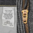 画像4: 00's Dickies 先染めブラックデニム ペインターショーツ "W32" (4)