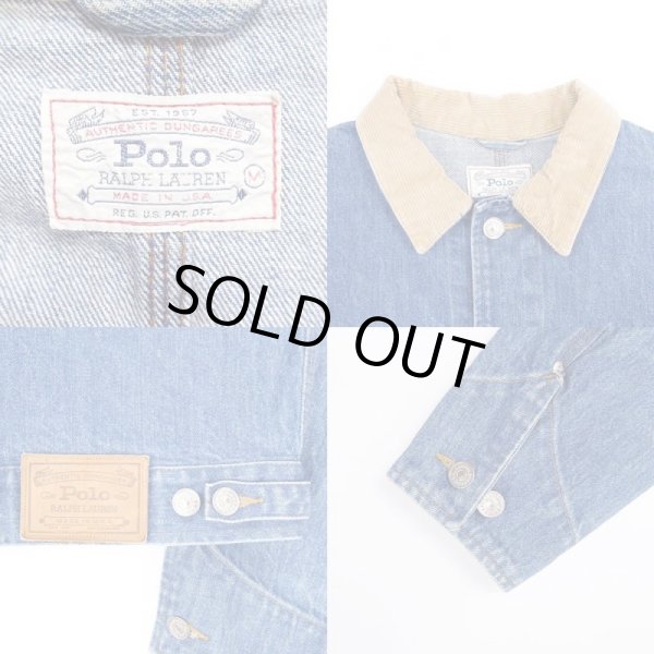 画像3: 90's Polo Ralph Lauren デニムジャケット “MADE IN USA” (3)