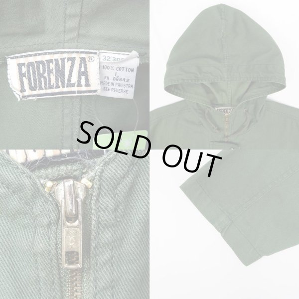 画像3: 90's FORENZA コットンフーディーコート (3)