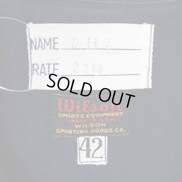 画像3: 40's US.NAVY × WILSON コットンプルオーバー "MADE IN USA" (3)