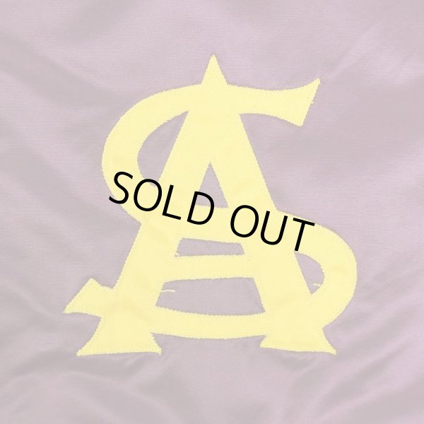 画像2: 80s Arizona State Sundevils ナイロンサテンスタジャン (2)