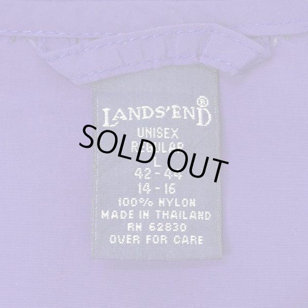 画像2: 90's LANDS' END パッカブル ナイロンアノラック (2)