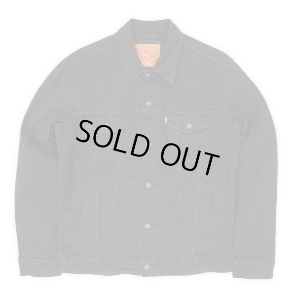 画像1: 00's Levi's ブラックデニムジャケット (1)