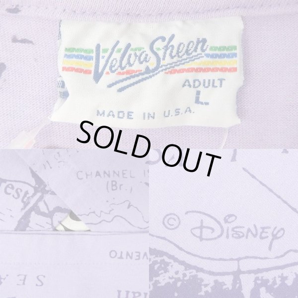 画像3: 90's Mickey Mouse 総柄プリントTシャツ "MADE IN USA" (3)