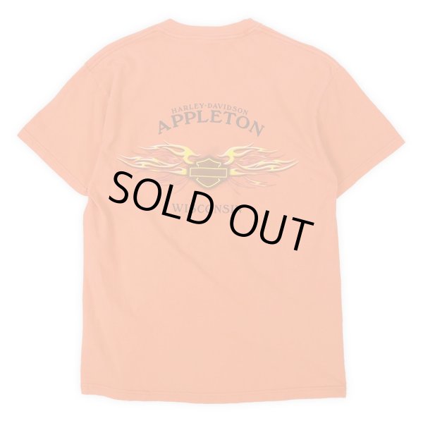 画像2: 00's HARLEY-DAVIDSON 両面プリントTシャツ (2)
