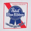画像2: 00's Pabst Blue Ribbon BEER ロゴプリントTシャツ (2)