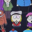 画像4: 90's SOUTH PARK キャラクタープリントTシャツ "MADE IN USA" (4)
