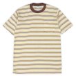画像1: 70's JC Penney マルチボーダー ポケットTシャツ "DEADSTOCK" (1)