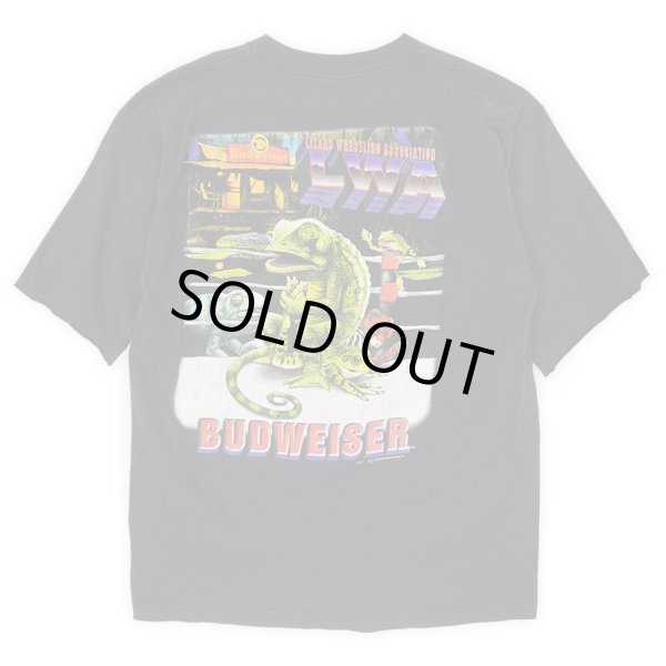画像1: Late 90's Budweiser プリントTシャツ "Cut Off Custom" (1)