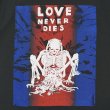 画像3: 90's LOVE NEVER DIES 発砲プリントTシャツ "MADE IN USA" (3)