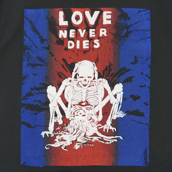 画像3: 90's LOVE NEVER DIES 発砲プリントTシャツ "MADE IN USA" (3)