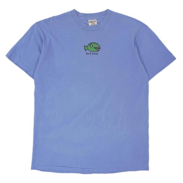 画像1: 90's BOSTON スーベニアTシャツ "BIG HED Designs / ONEITA Body" (1)