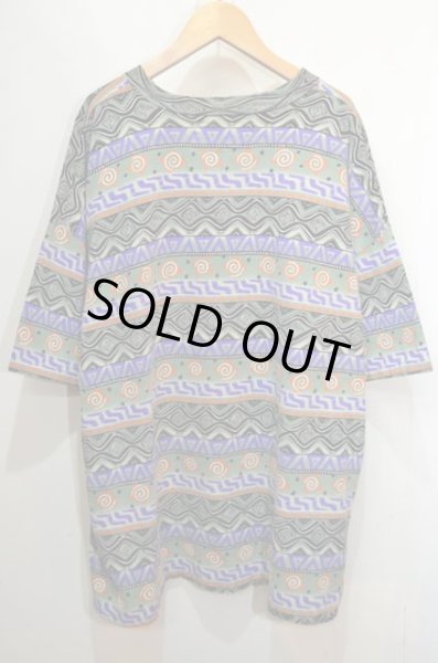 画像2: 90's FRANK 総柄 Tシャツ “MADE IN USA” (2)