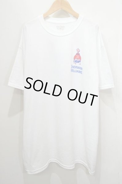 画像1: 新品 SHERWIN WILLIAMS ロゴプリントTシャツ (1)