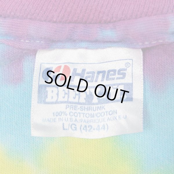 画像3: 80's Hanes タイダイ染め プリントTシャツ “MADE IN USA” (3)