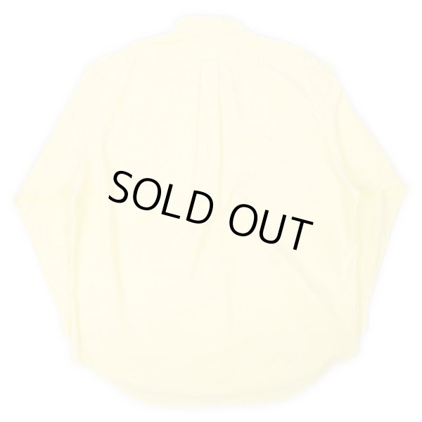 画像2: 90's Polo Ralph Lauren ボタンダウンシャツ “BIG SHIRT / Lemon Yellow” (2)