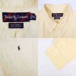 画像3: 90's Polo Ralph Lauren ボタンダウンシャツ “BIG SHIRT / Lemon Yellow” (3)