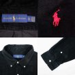 画像3: 00's Polo Ralph Lauren コーデュロイ ボタンダウンシャツ ”BLACK” (3)