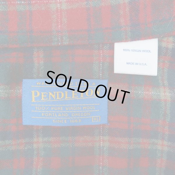 画像3: 90-00's Pendleton ハーフジップ ウールシャツ "MADE IN USA" (3)