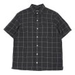 画像1: 00's ORVIS S/S レギュラーカラー リネンシャツ "BLACK BASE" (1)
