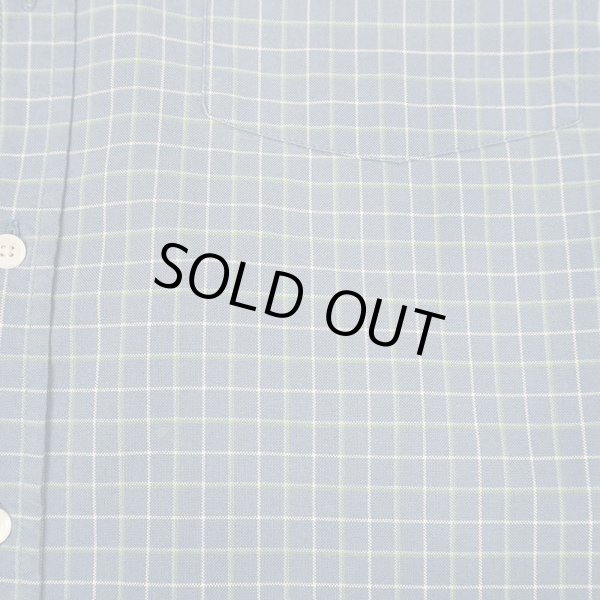 画像4: Early 00's OLD GAP ボタンダウンシャツ "The BIG Oxford / BLUE Plaid" (4)