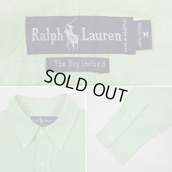 画像3: Early 90's Polo Ralph Lauren ボタンダウンシャツ "The Big Oxford / DEADSTOCK" (3)