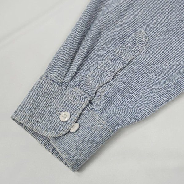 画像4: 90's OLD GAP ピンチェック柄 コットンワークシャツ (4)