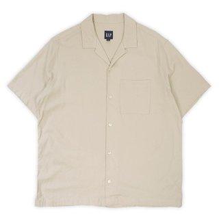 90's PERRY ELLIS S/S オープンカラーシャツ 
