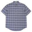 画像1: 00's ARROW S/S ボタンダウンシャツ "Blue Plaid" (1)