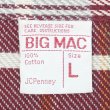 画像2: 70's BIG MAC ヘビーネルシャツ "単色タグ" (2)