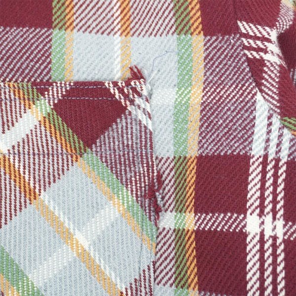 画像4: 70's BIG MAC ヘビーネルシャツ "単色タグ" (4)