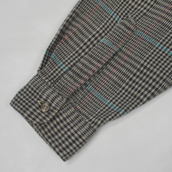 画像4: 90's DOCKERS フランネルシャツ "MADE IN USA / Black Plaid" (4)
