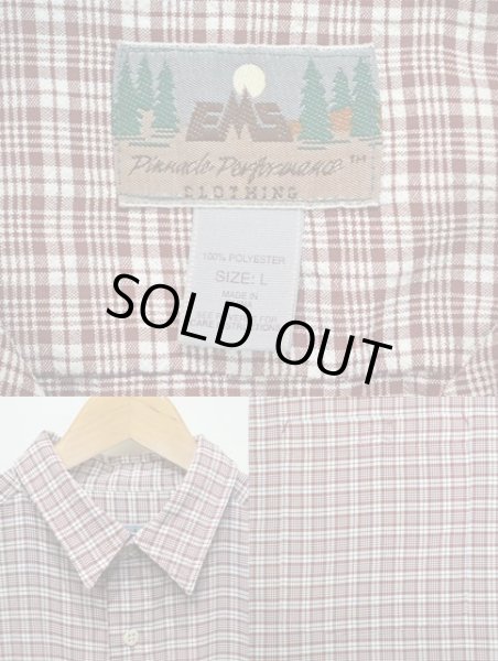 画像3: 90's EMS S/S シアサッカーシャツ (3)